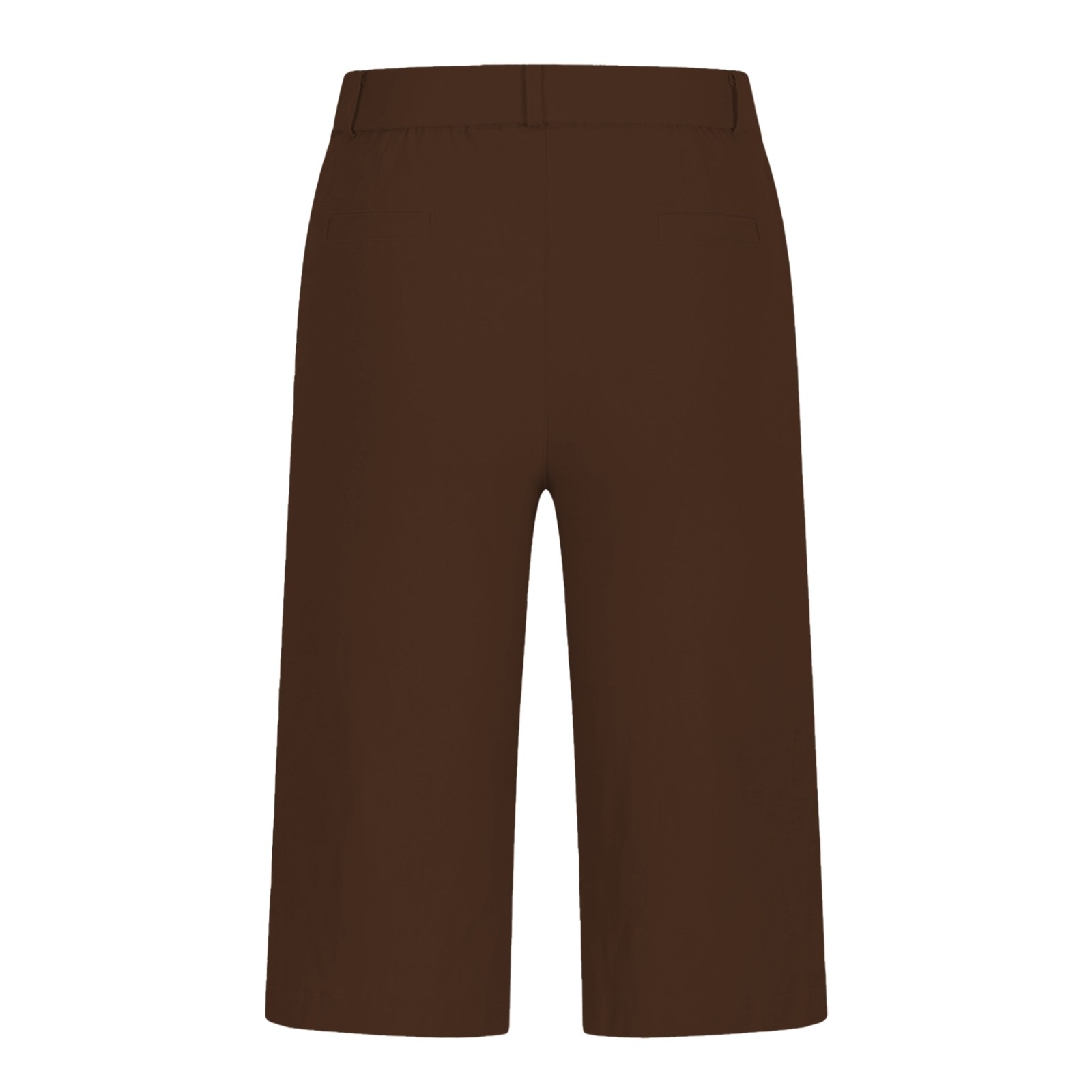 thumbnail image 4 of Leggings de sarga elásticos de cinco octavos para mujer: pantalones informales de pierna recta, cómodos para el uso diario, disponibles en colores lisos., 4 of 5